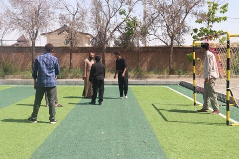 تصاویر/ اردوی یک‌روزه اساتید و طلاب مدرسه علمیه امام خامنه‌ای  ارومیه