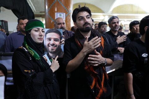 تصاویر/ تشییع شهید مدافع امنیت در بوشهر