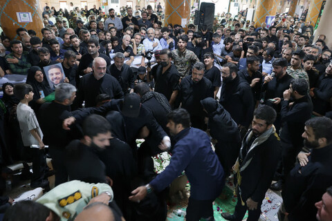 تصاویر/ تشییع شهید مدافع امنیت در بوشهر