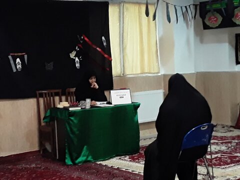 تصاویر/برگزاری آزمون ورودی حوزه‌های علمیه خواهران در غرق آباد