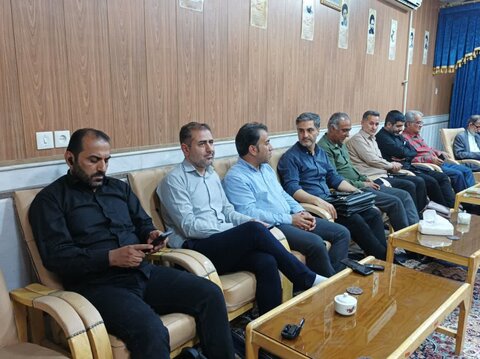 تصاویر/ نشست خبری خبرنگاران با امام جمعه آران وبیدگل