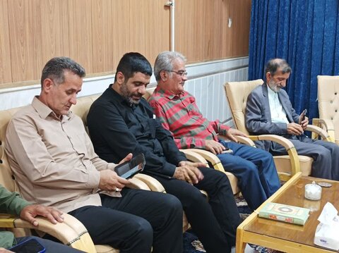 تصاویر/ نشست خبری خبرنگاران با امام جمعه آران وبیدگل