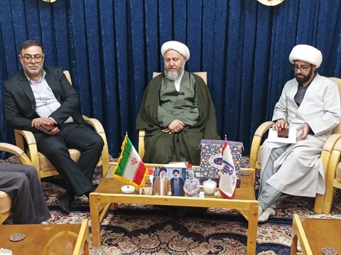 تصاویر/ نشست خبری خبرنگاران با امام جمعه آران وبیدگل