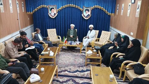 تصاویر/ نشست خبری خبرنگاران با امام جمعه آران وبیدگل