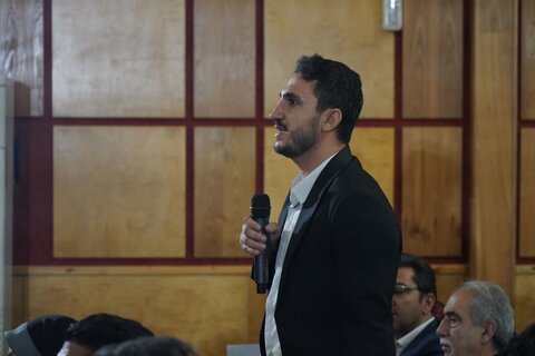 تصاویر همایش خیرین برای تکمیل و تجهیز زائرسرای افلاک لرستان در مشهد مقدس