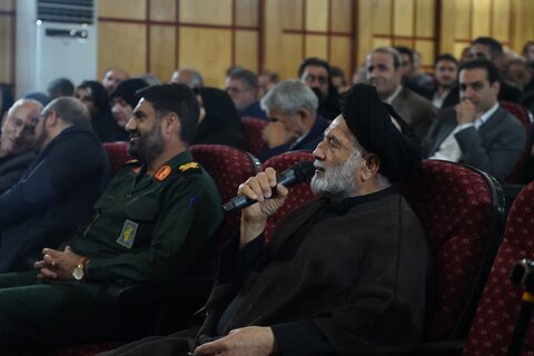 تصاویر همایش خیرین برای تکمیل و تجهیز زائرسرای افلاک لرستان در مشهد مقدس