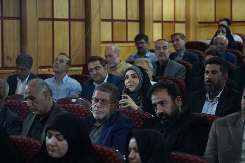 تصاویر همایش خیرین برای تکمیل و تجهیز زائرسرای افلاک لرستان در مشهد مقدس