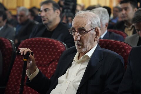 تصاویر همایش خیرین برای تکمیل و تجهیز زائرسرای افلاک لرستان در مشهد مقدس