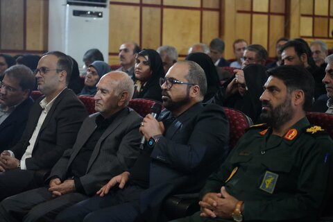 تصاویر همایش خیرین برای تکمیل و تجهیز زائرسرای افلاک لرستان در مشهد مقدس