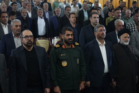 تصاویر همایش خیرین برای تکمیل و تجهیز زائرسرای افلاک لرستان در مشهد مقدس