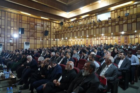 تصاویر همایش خیرین برای تکمیل و تجهیز زائرسرای افلاک لرستان در مشهد مقدس