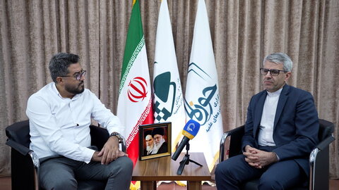 حضور سخنگوی وزارت امورخارجه در خبرگزاری حوزه