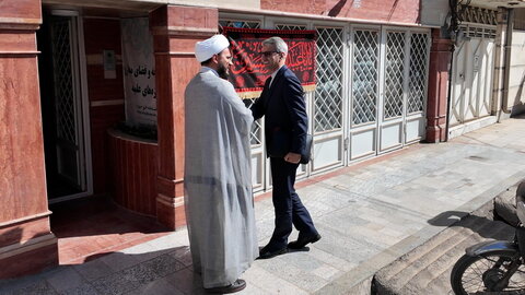 حضور سخنگوی وزارت امورخارجه در خبرگزاری حوزه