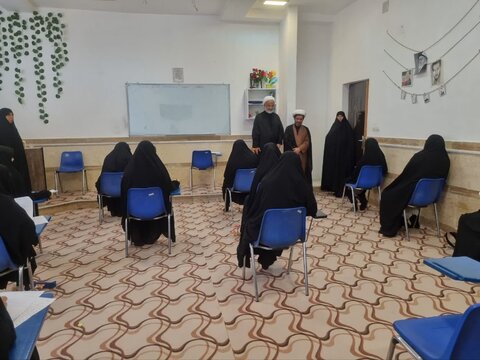 تصاویر/ برگزاری آزمون ورودی سطح دو حوزه علمیه خواهران استان بوشهر