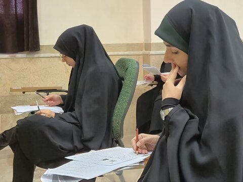 تصاویر/ برگزاری آزمون ورودی سطح دو حوزه علمیه خواهران استان بوشهر
