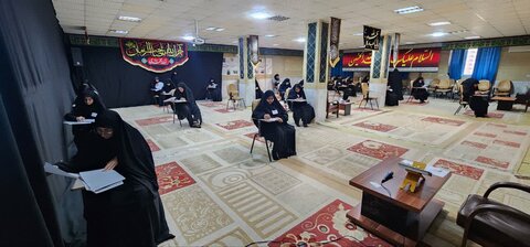 تصاویر/ برگزاری آزمون ورودی سطح دو حوزه علمیه خواهران استان بوشهر