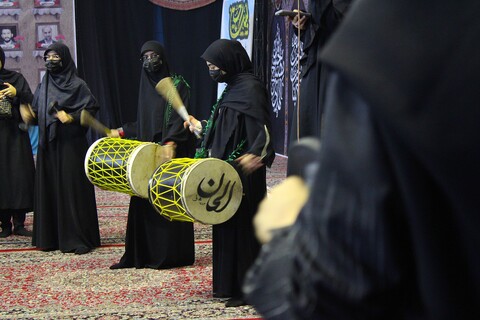 تصاویر/ محفل عزاداری دخترانه شهر کرمان