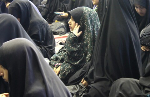 تصاویر/ محفل عزاداری دخترانه شهر کرمان