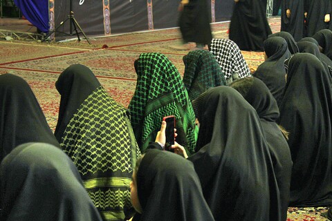 تصاویر/ محفل عزاداری دخترانه شهر کرمان