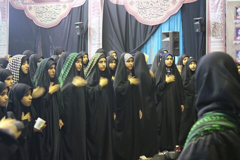 تصاویر/ محفل عزاداری دخترانه شهر کرمان