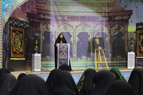 تصاویر/ محفل عزاداری دخترانه شهر کرمان