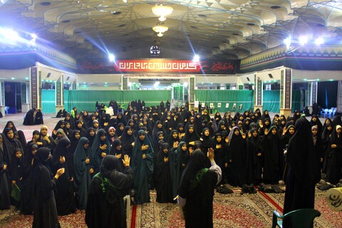 تصاویر/ محفل عزاداری دخترانه شهر کرمان