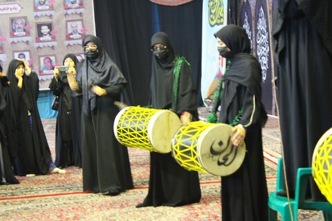 تصاویر/ محفل عزاداری دخترانه شهر کرمان