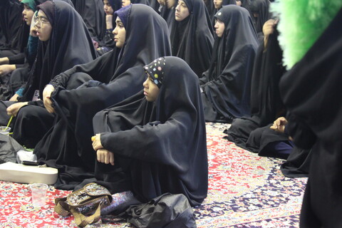 تصاویر/ محفل عزاداری دخترانه شهر کرمان