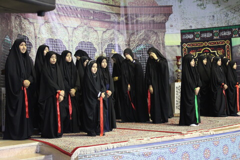 تصاویر/ محفل عزاداری دخترانه شهر کرمان