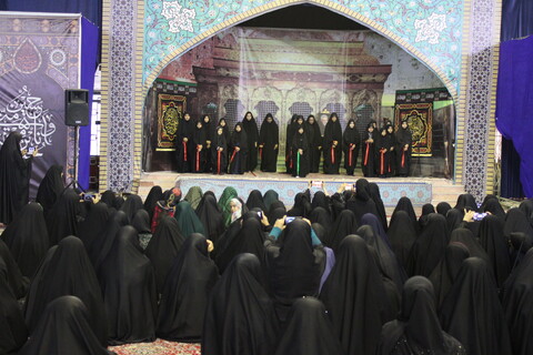 تصاویر/ محفل عزاداری دخترانه شهر کرمان