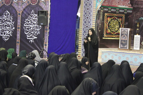 تصاویر/ محفل عزاداری دخترانه شهر کرمان