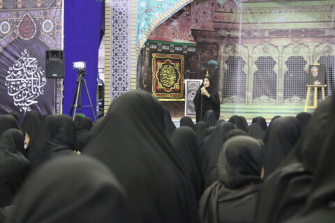 تصاویر/ محفل عزاداری دخترانه شهر کرمان