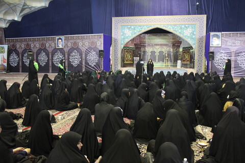 تصاویر/ محفل عزاداری دخترانه شهر کرمان