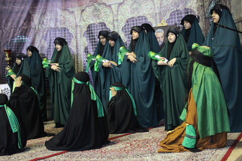 تصاویر/ محفل عزاداری دخترانه شهر کرمان