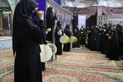 تصاویر/ محفل عزاداری دخترانه شهر کرمان