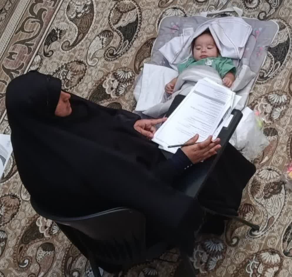 آزمون ورودی حوزه علمیه خواهران استان قم برگزار شد+ تصاویر