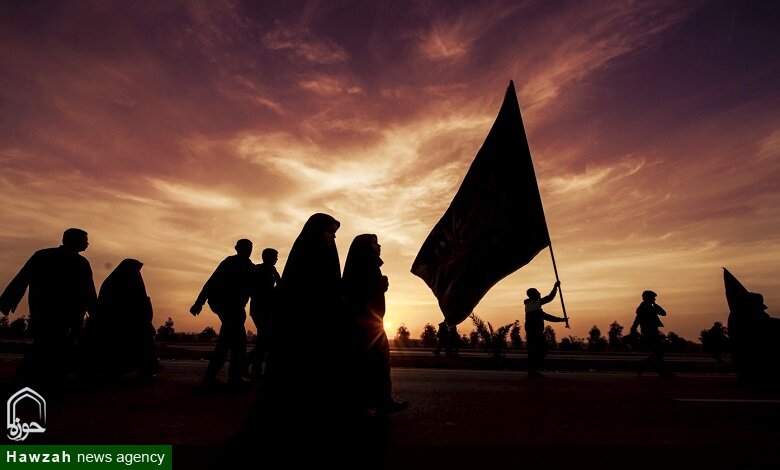 حرکت کاروان پیاده‌روی موکب عشاق الحسین(ع) به‌سوی کربلای معلا