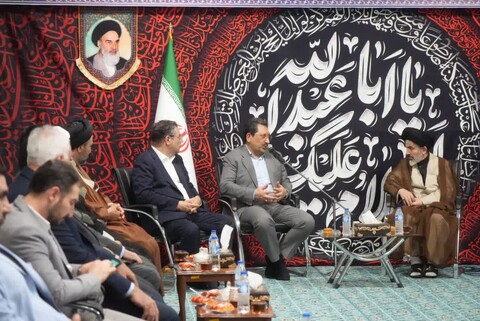 تصاویر/ دیدار وزیر صمت با نماینده ولی فقیه در آذربایجان غربی