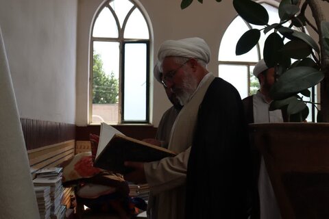 تصاویر/ بازدید مدیر حوزه علمیه آذربایجان غربی از مدرسه علمیه امام خمینی رحمت الله علیه ارومیه