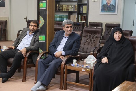 دیدار معاون بنیاد شهید و امور ایثارگران کشور با نماینده ولی فقیه در استان همدان