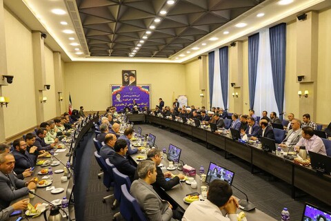 تصاویر | آیین نامگذاری ساختمان ایستگاه راه آهن تبریز به نام آیت الله شهید سیدمحمدعلی آل هاشم