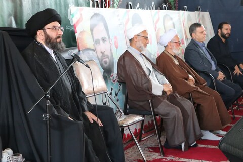 تصاویر/ مراسم چهلمین روز شهدای اقتدار استان زنجان