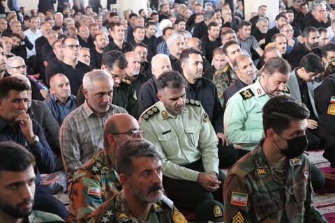 تصاویر/ مراسم چهلمین روز شهدای اقتدار استان زنجان