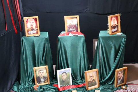 تصاویر مراسم اربعین شهدای اقتدار در کوهدشت