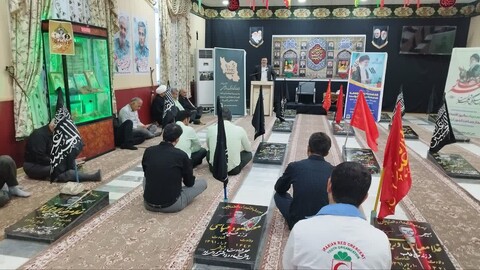 تصاویر/ غبارروبی قبور مطهر شهدا در دیلم