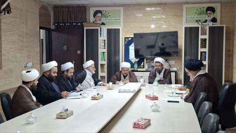 تصاویر/ جلسه قرارگاه ائمه جمعه شهرستان های جنوبی استان بوشهر