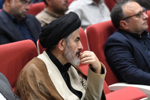 تصاویر/ آیین نکوداشت حجت الاسلام حاج شیخ توحید اللهوردی زاده در ماکو