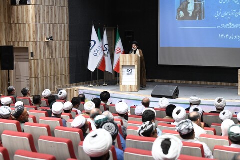 تصاویر/ آیین نکوداشت حجت الاسلام حاج شیخ توحید اللهوردی زاده در ماکو