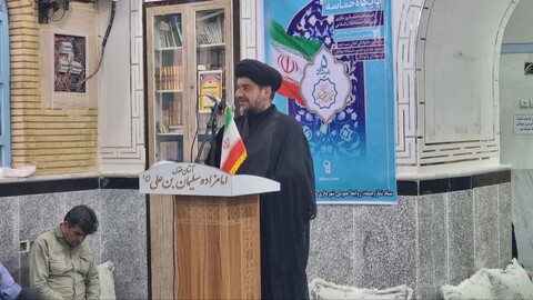 تصاویر/ تجدید میثاق امام جمعه گناوه با آرمان‌های شهدا