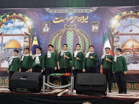 تصاویر/یادواره شهدای‌ مدافع‌حرم‌همراه با اربعین شهدای اقتدار درسفیدشهر